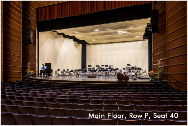Seating Views - Peoria Civic Center Theater - Peoria Symphony Orchestra